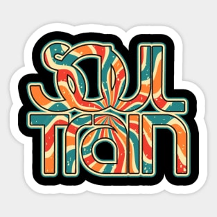 Soul Train Retro Sticker